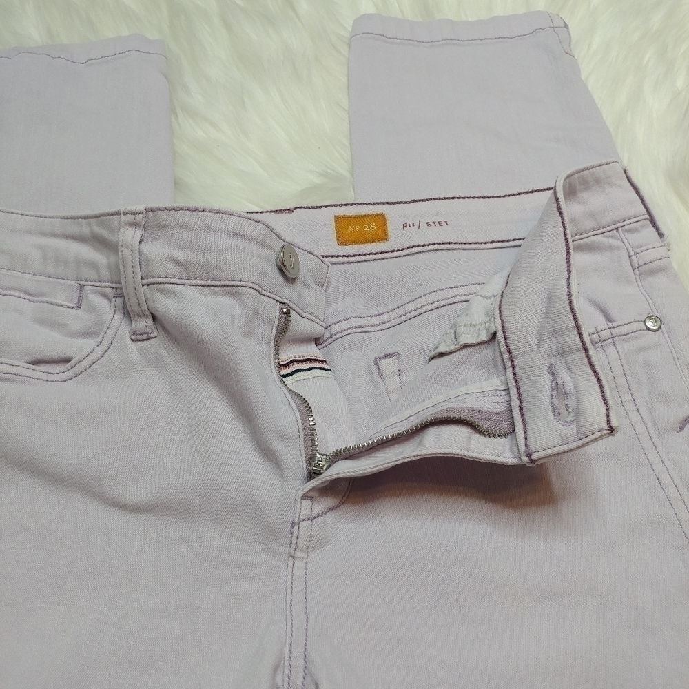 Pilcro Lilac Stet Fit Cropped Jean | Anthropologie - Picture 8 of 13